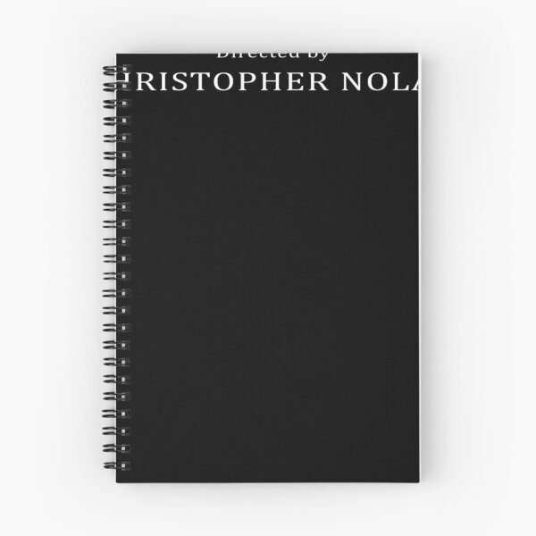 Item preview, Dirigida por Christopher Nolan designed and sold by rigobertosmith.
