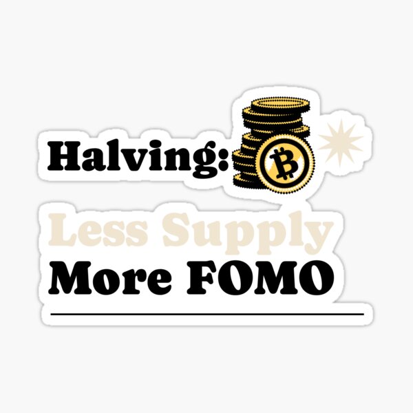 Artikel-Vorschau von Bitcoin-Halbierung – weniger Angebot – mehr FOMO, designt und verkauft von DecryptingKhaos.