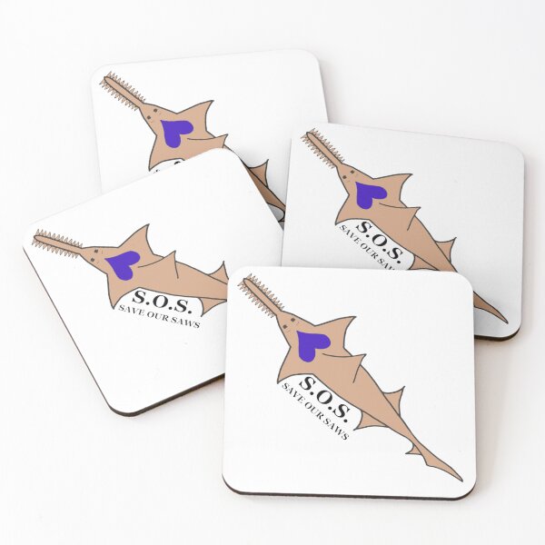 Item preview, SAVE OUR SAWS Warm Sand with Electric Heart designed and sold by Allysha Lazar.