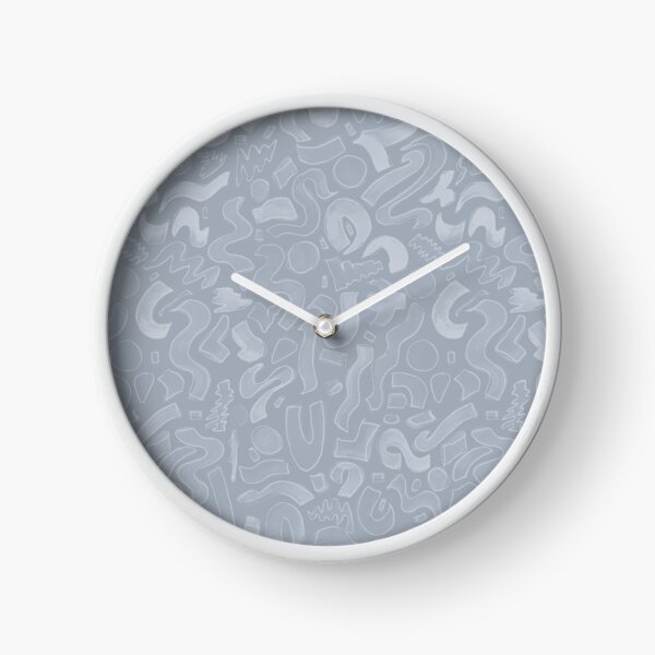 Item preview, Abstract Paint Mark Pattern - Grey designed and sold by Bluebellsart.