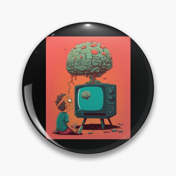 Item preview, Distracted by Design Detrimental Impact of Artistic TV  designed and sold by nyasiagaines.