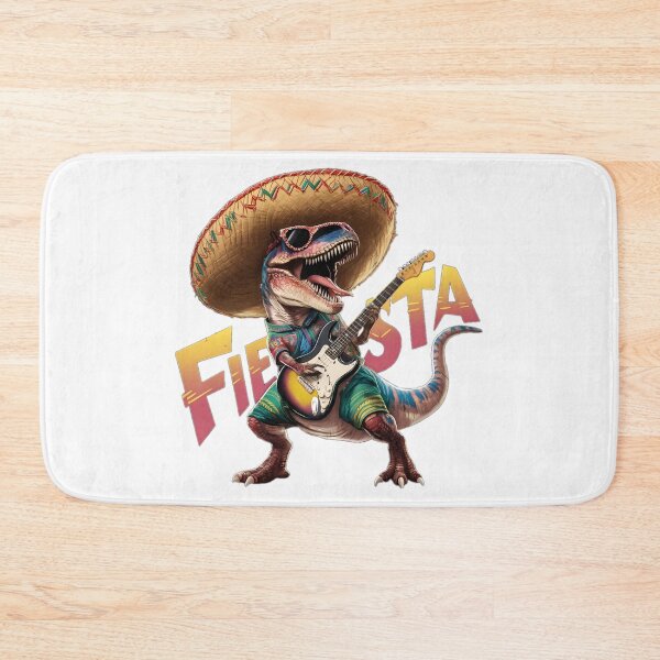 Item preview, T-Rex Rock and Roll Fiesta With Sombrero designed and sold by PlanetMarker.
