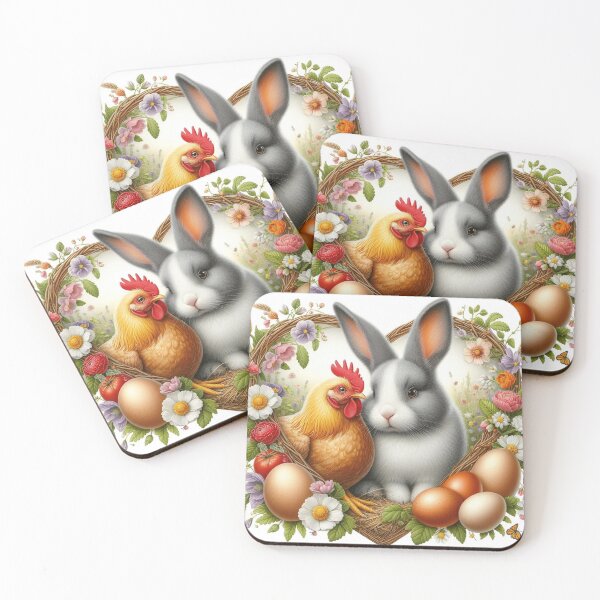 Item preview, Clucky Crew and Bunny Bunch designed and sold by WillLara5Deut.