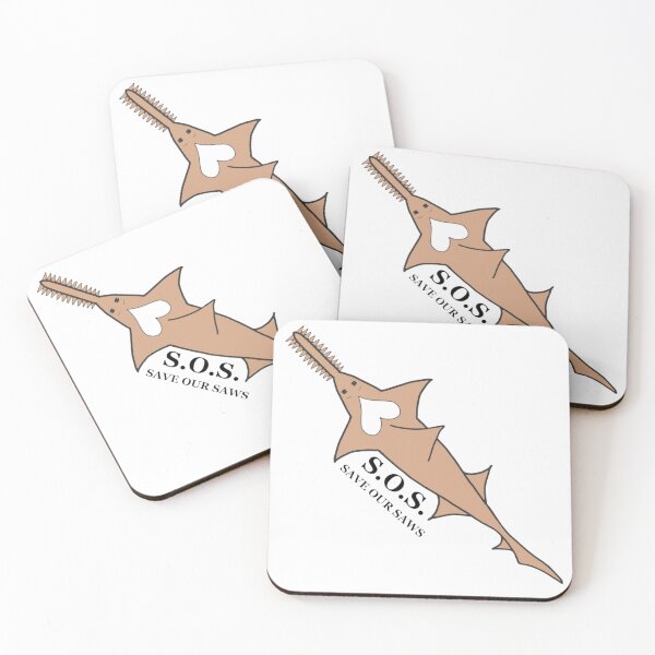Item preview, SAVE OUR SAWS Warm Sand with White Heart  designed and sold by Allysha Lazar.