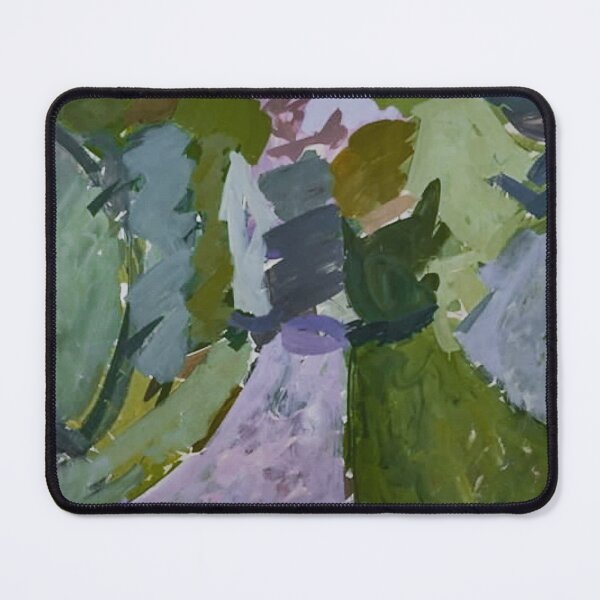 Item preview, Edvard Weie | Cali Boho | Road Through Forest | Bossy Cat Home designed and sold by BossyCatHome.