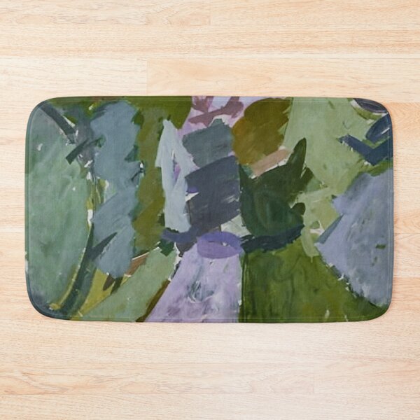 Item preview, Edvard Weie | Cali Boho | Road Through Forest | Bossy Cat Home designed and sold by BossyCatHome.