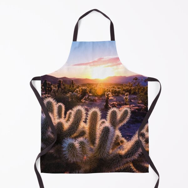 Item preview, Joshua Tree Photography | Sunrise Over Cholla Cactus Garden | Cali Boho | Cactus Photography | Bossy Cat Home designed and sold by BossyCatHome.