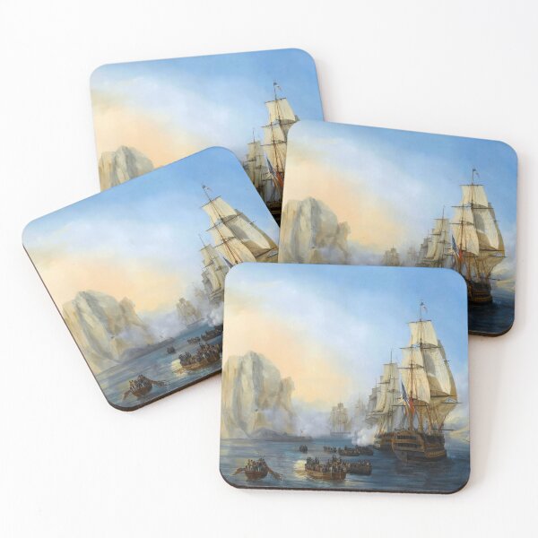 Item preview, Napoleonic Wars - Battle of Diamond Rock - Naval Battles - 1805 designed and sold by TheHappyK.