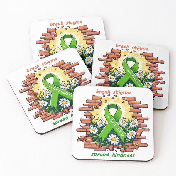 Item preview, break stigma spread kindness positive affirmation designed and sold by digilabs.