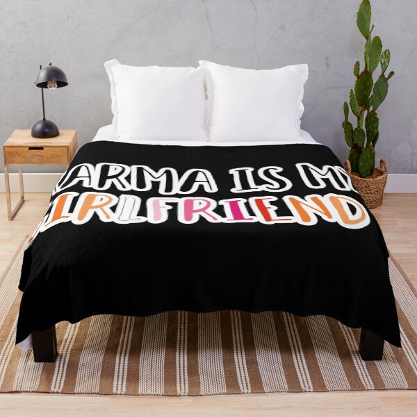 Item preview, karma is my girlfriend designed and sold by Abianna Contreras Saavedra.