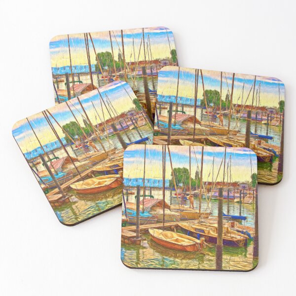 Item preview, End of the sailing day, Lindau, Germany designed and sold by Travelways.