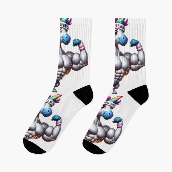 Item preview, Muscle-Bound Unicorn: Swole Nation Pride designed and sold by NovaGenArt.