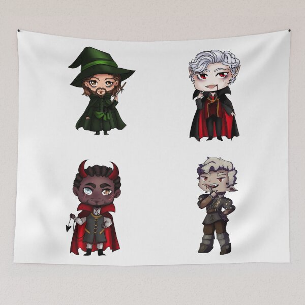 Item preview, Chibi Baldurs Gate 3 Characters designed and sold by MrSewak.