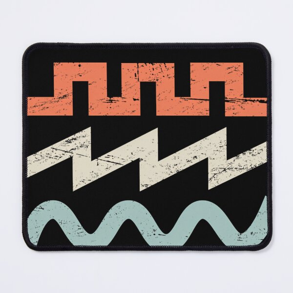 Item preview, Retro Synth Waveforms designed and sold by JeanneAudet.