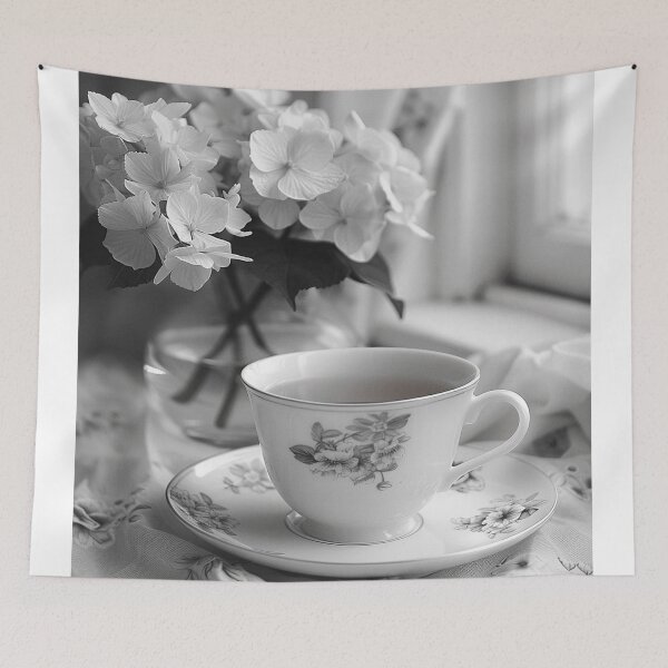 Item preview, Tea Time | Black and White designed and sold by designselegant.