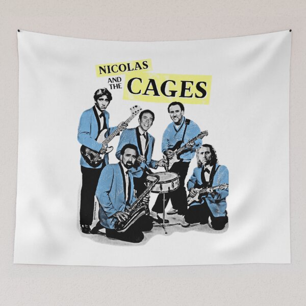 Item preview, Nicolas And The Cages designed and sold by JammieGreenho6.