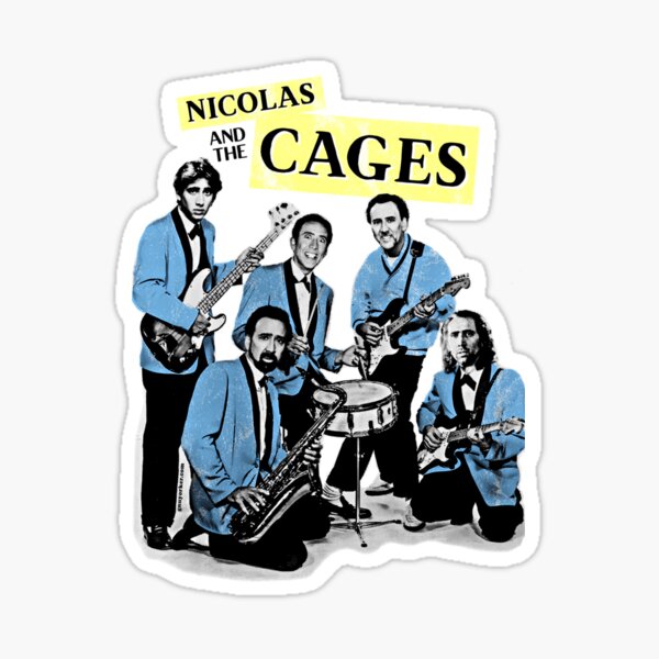 Item preview, Nicolas And The Cages designed and sold by JammieGreenho6.