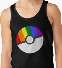 Pokemon 'Prideball' LGBT Pokeball Shirt/Hoodie/etc Men's Tank Top
