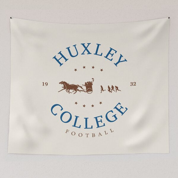 Item preview, Huxley College Footbal - Blue Serge designed and sold by TheCleverCarny.