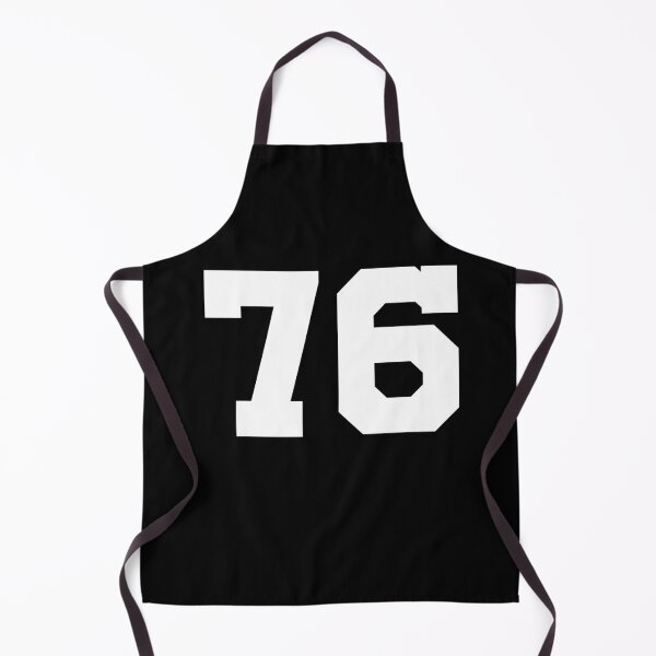 Item preview, 76, seventy-six, white, University designed and sold by Numbers-Art.