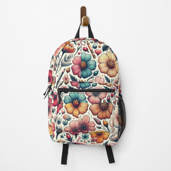 Item preview, seamless floral pattern designed and sold by Mali's Giggle Lab.