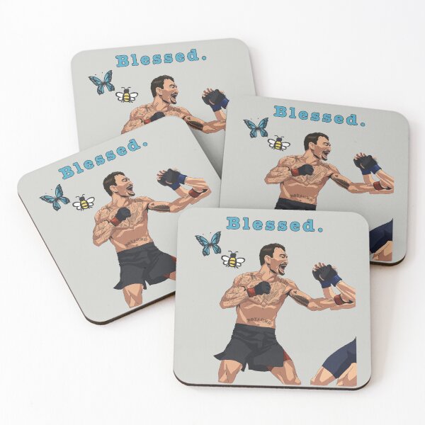 Item preview, Max Holloway - Blessed MMA - Hawaii BMF designed and sold by Sarthak Navjivan.