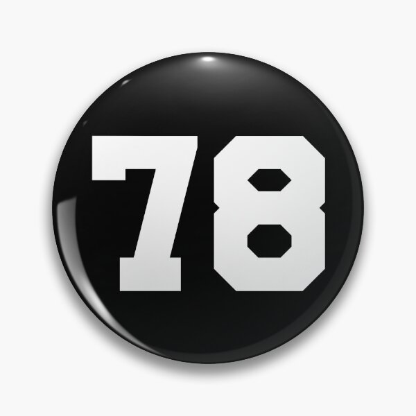 Item preview, 78, seventy-eight, white, University designed and sold by Numbers-Art.