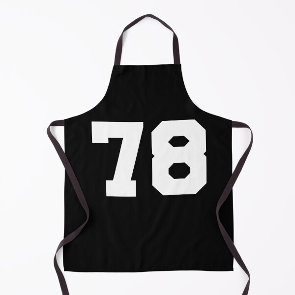 Item preview, 78, seventy-eight, white, University designed and sold by Numbers-Art.