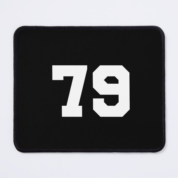 Item preview, 79, seventy-nine, white, University designed and sold by Numbers-Art.