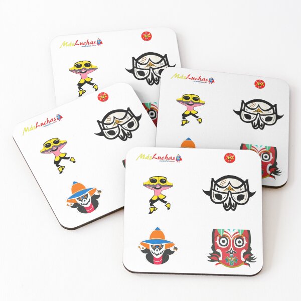 Item preview, Sticker Wrestling and Other Accessories Template - Más Luchas P-6 designed and sold by masluchas.