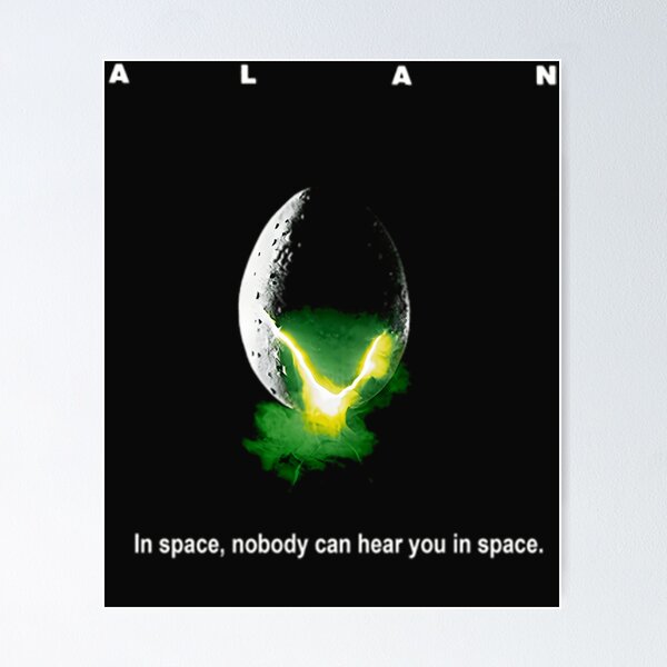 Item preview, Alan - Alien Parody designed and sold by Cordiaindgren.