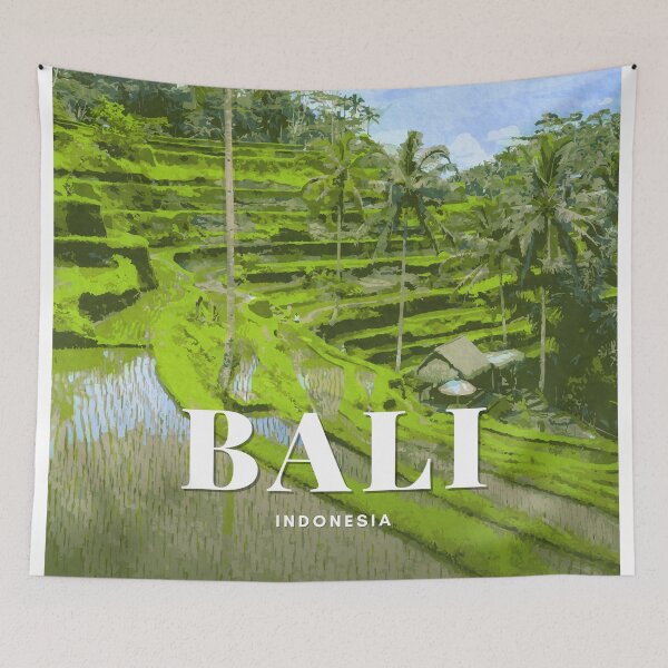 Item preview, Bali Ubud Rice Fields Indonesia designed and sold by TheJoeyStudio.