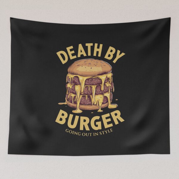 Item preview, Funny Burger Design designed and sold by RhondaLily.