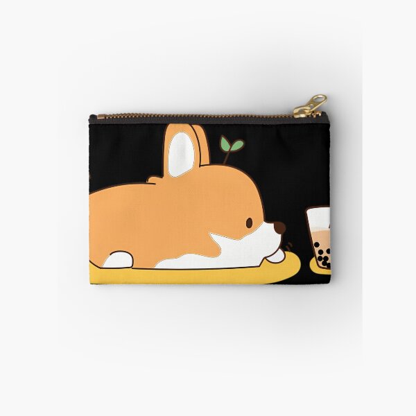 Item preview,  Corgi And Bubble Tea designed and sold by ElsaSundstedt.