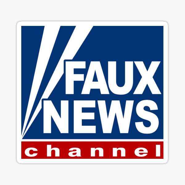 Fox News Stickers Redbubble - fox news decal roblox