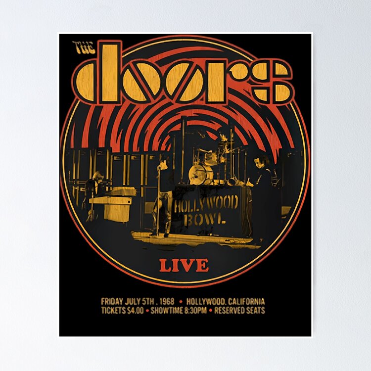 The Morrison Vintage Band Setup For Fans Sticker