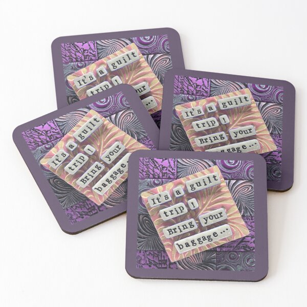 Item preview, Guilt Trip Bring Baggage designed and sold by prunellaparsnip.
