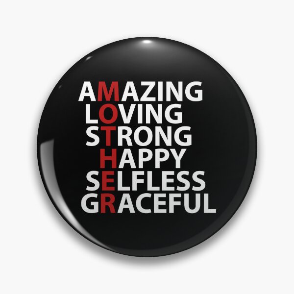 Artikelvorschau, Amazing Loving Strong Happy Selfless Graceful entworfen und verkauft von WoodburyLake.