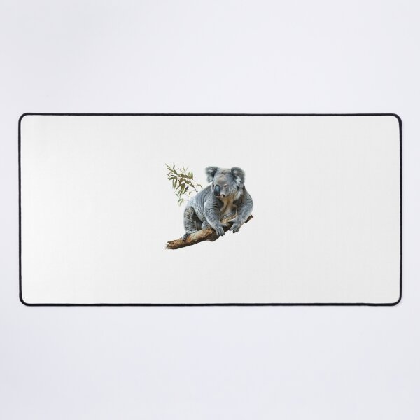 Item preview, Serene Koala Perched on Eucalyptus Branch designed and sold by NatureSyllabus.