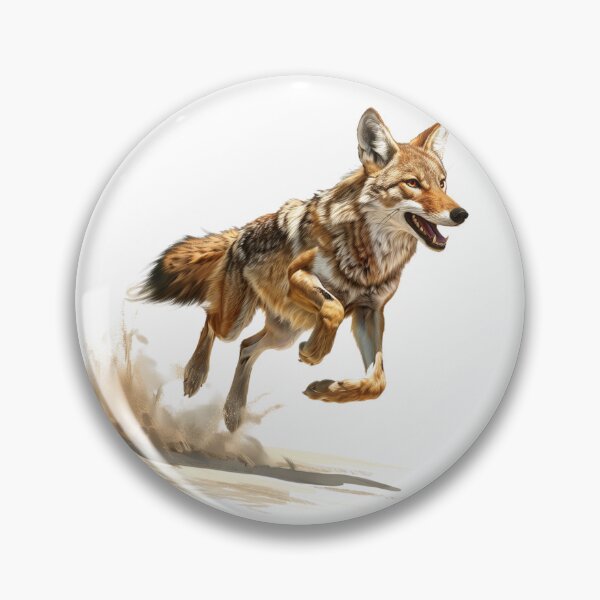 Item preview, Majestic Coyote Sprinting Through Wilderness designed and sold by NatureSyllabus.