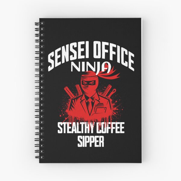 Item preview, Sensei Office Ninja: Stealthy Coffee Sipper designed and sold by InspireHubWear.