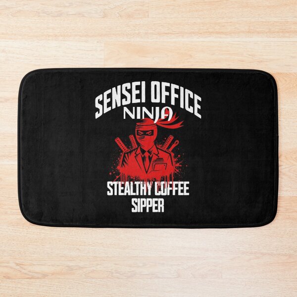 Item preview, Sensei Office Ninja: Stealthy Coffee Sipper designed and sold by InspireHubWear.