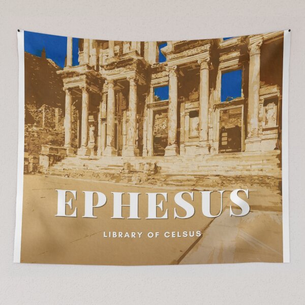 Item preview, Ephesus Library of Celsus Turkey designed and sold by TheJoeyStudio.