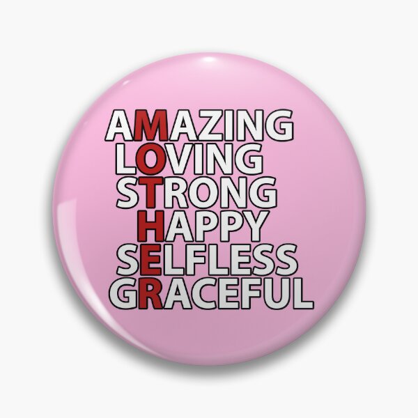 Artikelvorschau, Amazing Loving Strong Happy Selfless Graceful entworfen und verkauft von WoodburyLake.