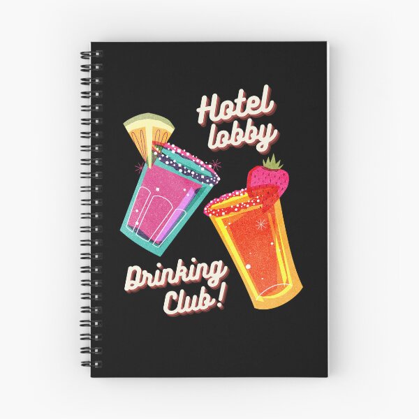 Item preview, Hotel Lobby Drinking Club designed and sold by SleepingFoxy.