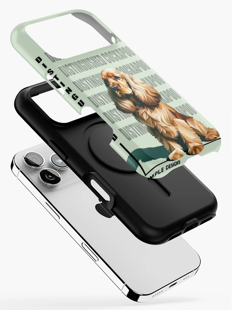 Thumbnail 2 of 4, iPhone Case, Distinguished Prominent Cockapoo designed and sold by SimpleDesigns12.