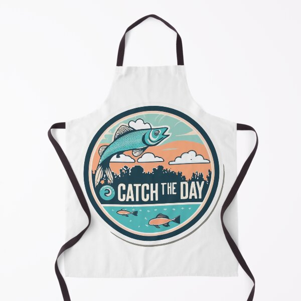 Item preview, Catch the Day - Serene Lake Fishing Silhouette designed and sold by NiftyWrx.