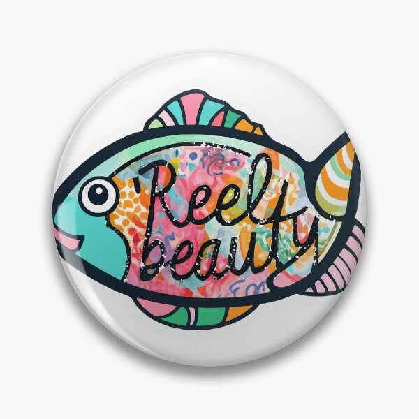 Item preview, Reel Beauty - Artistic Watercolor Fish Illustration designed and sold by NiftyWrx.