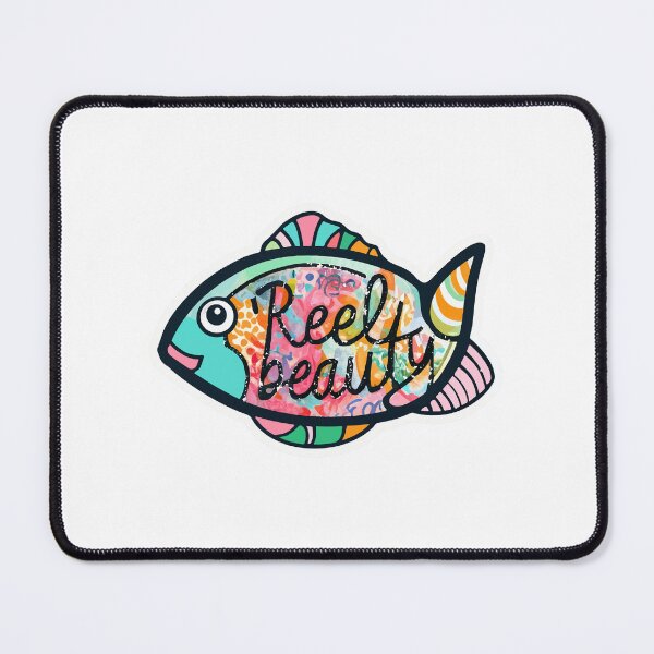Item preview, Reel Beauty - Artistic Watercolor Fish Illustration designed and sold by NiftyWrx.