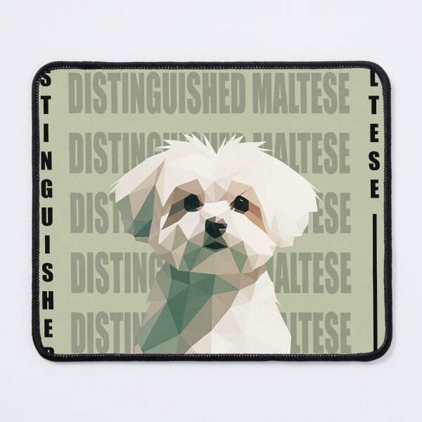 Item preview, Distinguished Prominent Maltese designed and sold by SimpleDesigns12.